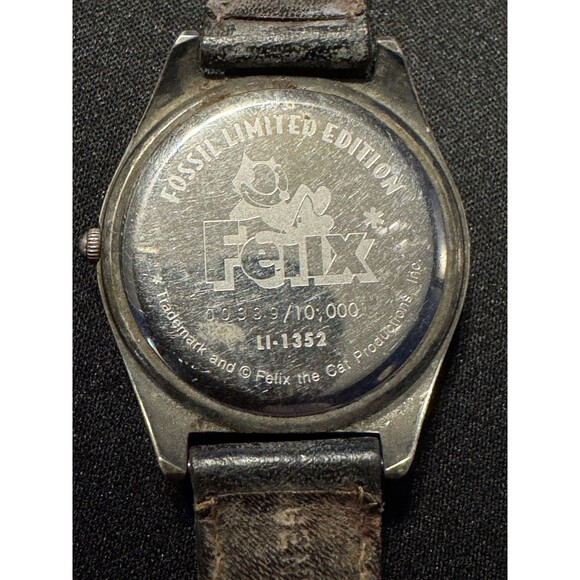 Rare Vintage Felix The Cat Watch Limited Edition 339 Of 10k Not Working - Picture 1 of 4